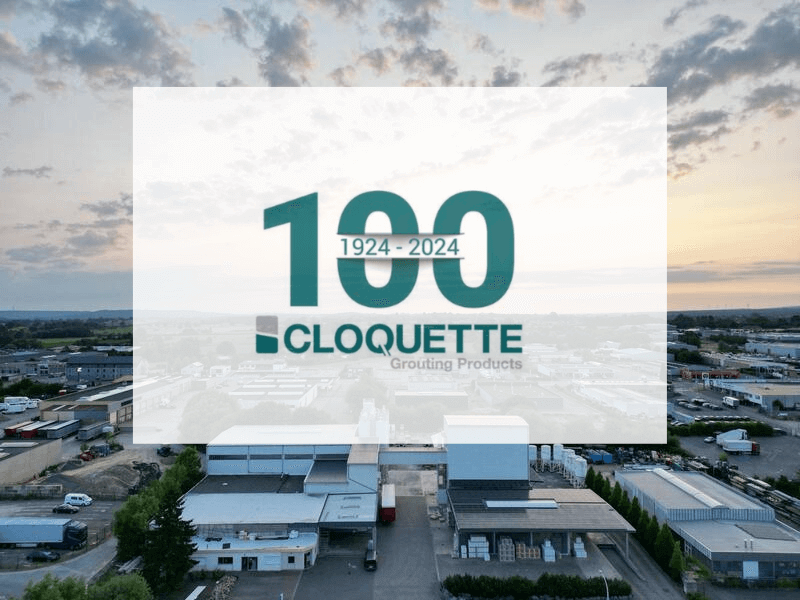 100 ans de l'entreprise Cloquette