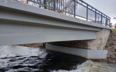 Réparation du pont de Houdemont grâce au mortier de scellement Groutex Profil